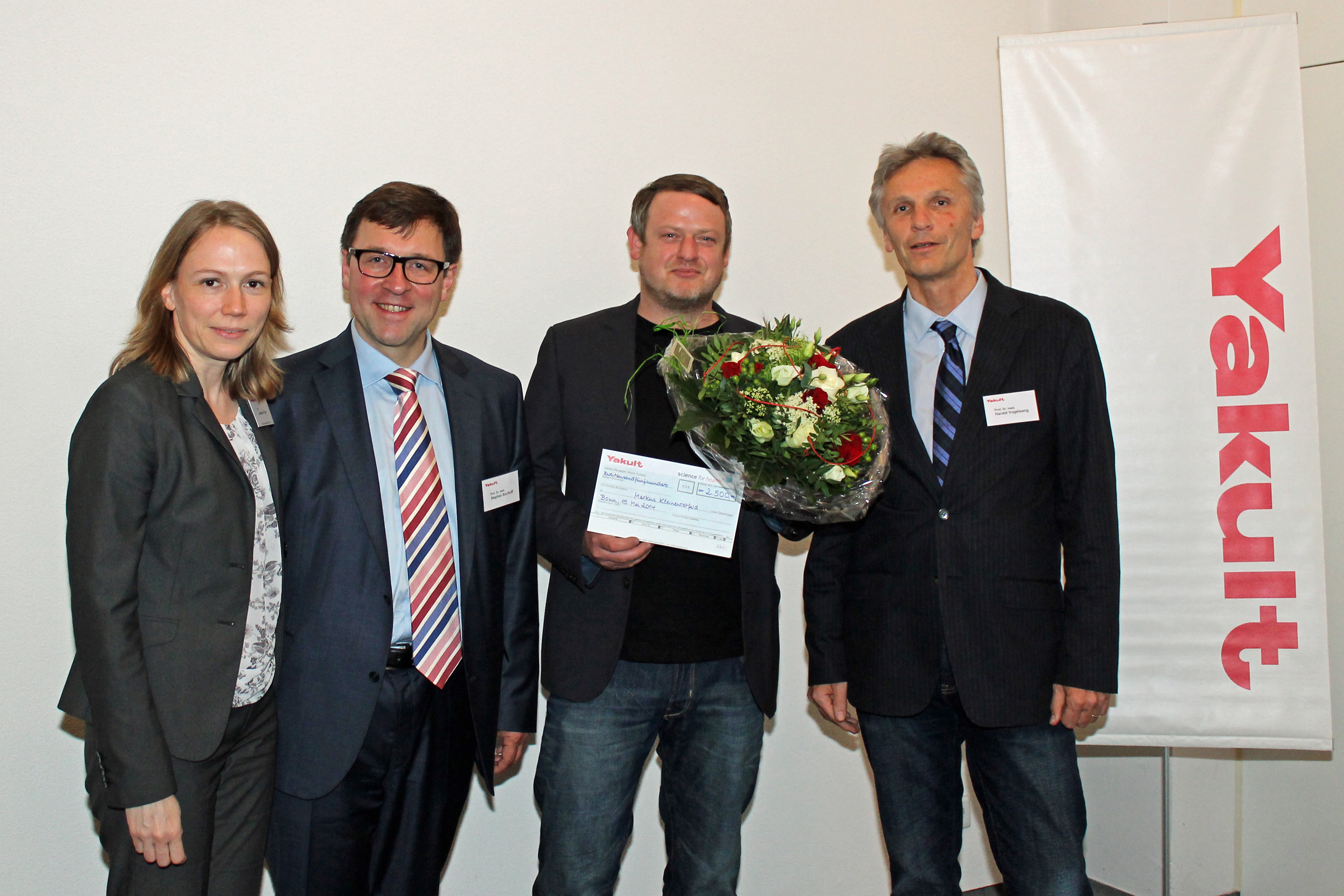 Verleihung Nachwuchsforscherpreises 2014