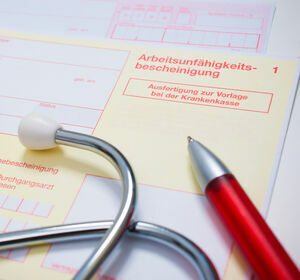 Krankenstand ausgewählter Gesundheitsberufe in Deutschland 2019