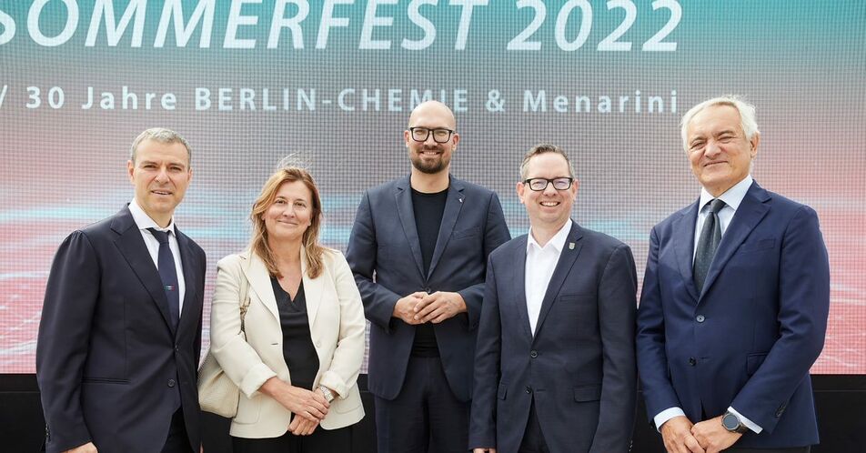 30-jähriges Jubiläum von BERLIN-CHEMIE und MENARINI Group