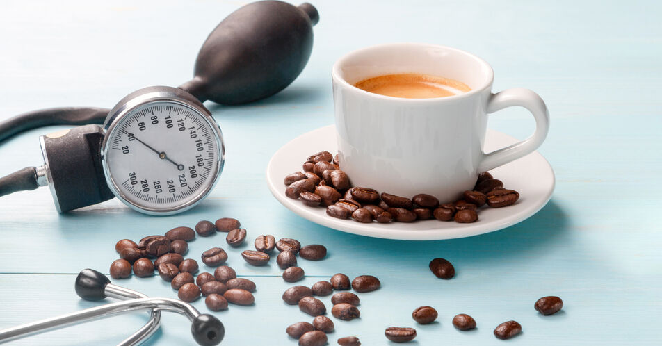 Kaffeetrinken senkt den Blutdruck